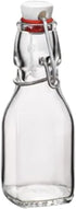 Bormioli Rocco Swing Bottle - 4.25 oz, Recyclable Glass with Airtight Seal, BPA-Free & Dishwasher Safe