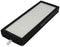 Nispira AH60010 True HEPA Filter Replacement for Hoover Air Purifier WH10100 WH10200, 1 Pack