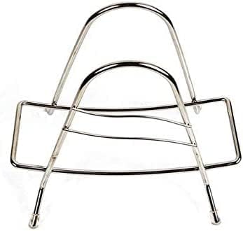 Stainless Steel Wire Cutting Board Storage Rack, Organizer Stand for Kitchen (Triangle)