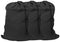 Extra Large Laundry Bag 3 Pack - Black Travel Laundry Bags with Drawstring Closure, 30"x40"