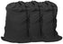 Extra Large Laundry Bag 3 Pack - Black Travel Laundry Bags with Drawstring Closure, 30"x40"