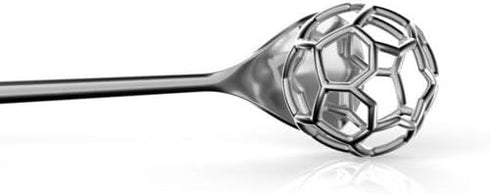 Alessi "Acacia" Honey Dipper in 18/10 Stainless Steel, Mirror Polished, Silver