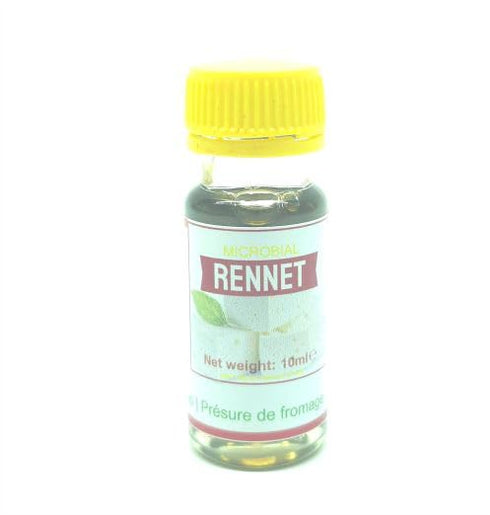 Generic 10ml Rennet Microbial - Cheese Coagulant - Beginner friendly