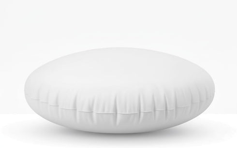 THE ART BOX 32 Inch Round Floor Pillow Insert Extra Thick Hypoallergenic