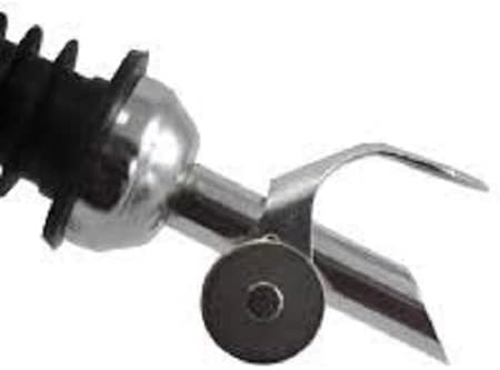 nicebottles Perfect Pour Weighted Stainless Steel Pourer, Pack of 12