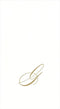 Caspari White Pearl Paper Linen Guest Towels, Monogram Initial G, Pack of