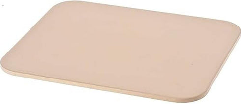 American Metalcraft Ceramic Pizza Stone, 15" L x 12" W x 3 8" H, Cream