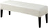 HFCNMY Waterproof PU Dining Bench Cover - Removable, Stretch, Washable Seat Slipcover for