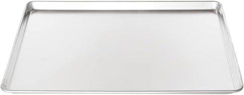 Restaurantware Met Lux 26 x 18 Inch Industrial Baking Pan, Heavy-Duty Full-Size Aluminum Sheet Pan