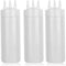 beyonday 3pcs Seasoning Squeeze Bottles, 3 Hole Ketchup Mustard Dressing Squeeze Squirt