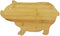 Bamboo Wood Cutting Board Serving Board, 1 Pack, 13.75"x8.25"