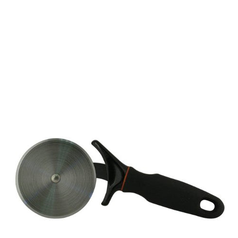 TableCraft E5626 Pizza Cutter Wheel, 4" Stainless Steel Blade, Ergonomic Non-Slip Black Handle