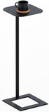 Stable C Table End Table, 23.4" Tall C Shaped Side Table That