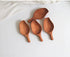 Natural Wooden Spoons and Forks Set (Set of 6) - Handmade Cooking Gift Ideas for Women, Mother's Day, Kitchen