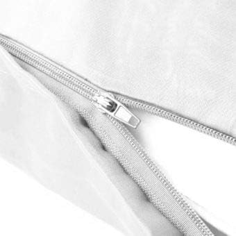 4 Pack Deluxe Zippered Vinyl Pillow Covers - Waterproof Protectors, Standard Size 20"x29"