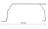 627792 Refrigerator Icemaker Shutoff Arm, for Refrigerator WP627792, 14214703, 628198