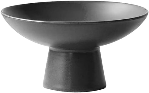 UPKOCH Footed Bowl, Japanese Style Decorative Fruit Dish Holder for Home Flowers, Vase Planter