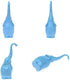 Tvoip 3Pcs Tea Infuser - Cute Small Elephant Silicone Tea Strainer for Loose Leaf Tea