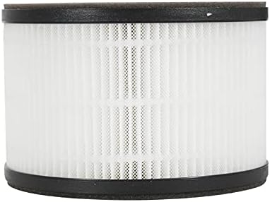 Nispira True HEPA Carbon Filter Replacement for Partu BS-03 HEPA Air Purifier, 2 Packs