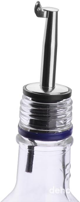 4 Pack 3/4" Oil Pourerswith Flip Top, Olive Oil Dispenser Spout, Oil Spout Liquor Bottle Pourer Spouts, Speed Pour