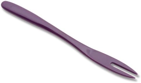 Gourmac Eggplant Purple Mini Fork, 7.75"