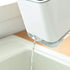 KeFanta Sink Caddy for Countertop - Sponge Holder for Kitchen Sink, Plastic Dish Scrubber Organizer with Drain Pan -