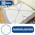 TGOOD Bed Sheet Holder Straps, Adjustable Mattress Cover Clips, Elastic Grippers for Bedding, 4 Fasteners
