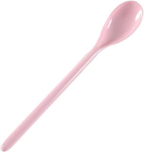 5 Pcs Long Handle Melamine Spoons, Colorful Coffee Spoons for Ice Cream, Cocktail Mixing