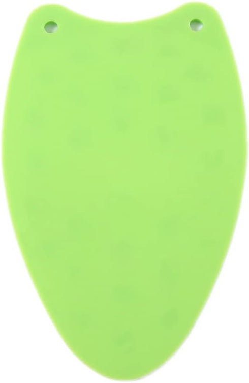 The Quilted Bear Mini Iron Rest, Silicone Heat Resistant Pad for Travel and Mini Quilting Iron Use (Green)
