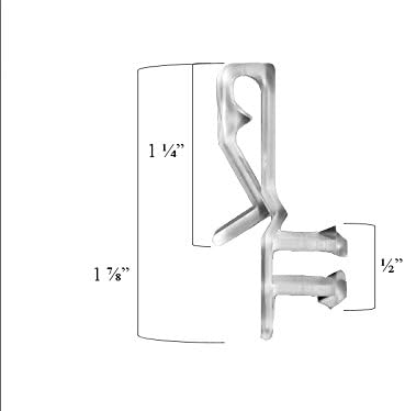 24 Pack Hidden Valance Clips for Window Blinds
