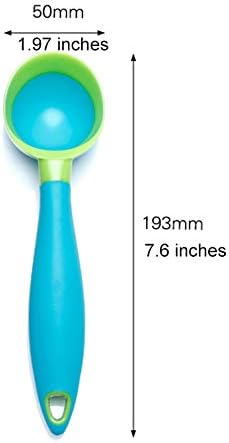 2PCS Ice Cream Scoop, Nonstick Anti-Freeze Food grade PPR + rubber Ice Cream Scooper with the Hung Hole Design