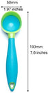 2PCS Ice Cream Scoop, Nonstick Anti-Freeze Food grade PPR + rubber Ice Cream Scooper with the Hung Hole Design