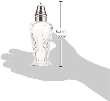 Godinger Dublin Salt and Pepper Shaker Set - Clear