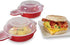 HORNO Easy Microwave Egg Cooker/Poacher, Set of 2