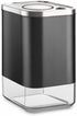 Kaffe Glass Coffee Canister (12oz) with Airtight Lid - BPA Free Glass & Stainless Steel Kitchen Storage Container