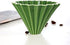 Origami Filter Cup, Non-Electric Pour Over Coffee Dripper, Ceramic Pour Over Coffee Maker, Easy Manual Brew Maker,