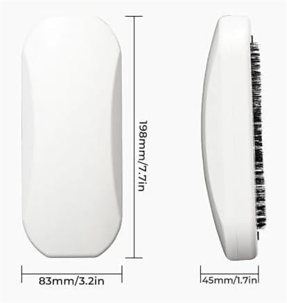 HURRISE Handheld Crumb Sweeper, Reusable Soft Hair Debris Collector for Home Use