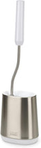 Joseph Joseph Flex Lite Silicone Toilet Brush with Slimline Holder Set, Flexible