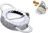 New Stainless Steel Ravioli Mould, Dumpling Maker, Pierogie Pie Crimper, 4 Inch Kitchen Gadget