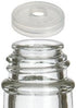 5 Oz 12 Pack nicebottles Hot Sauce Bottles with Black Caps & Shrink Bands