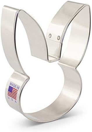 Ann Clark Cookie Cutters Easter Bunny Cookie Cutter, 4.25", Made in USA