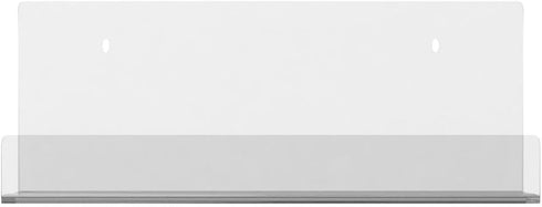 4 Bedroom,Room,15 Inch Pcak Clear Acrylic Shelves for Bathroom Wall Shelf & Organizer,Invisible Floating Shelves & Wall