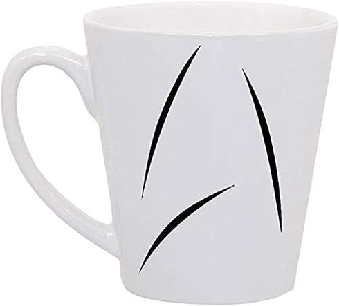 Kirk's Beyond 12 Ounce Latte Ceramic Coffee Mug, Tea Cup by EandM