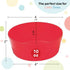 Kids Plastic Bowls Set of 12 Children Bowl 10 Ounce Microwave Dishwasher Safe BPA Free Non Toxic Toddler Bowls 6 Bright Colors for Cereal, Soup, Snack Great Plastic Bowls for Kids & Toddlers by PLASKIDY