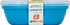 Preserve Food Storage Container, Set of 2, Aqua Blue
