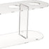 Winco Acrylic 4-Hole Ice Cream Cone Stand, Clear, Medium