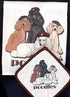 Poodle Dish Towel & Potholder