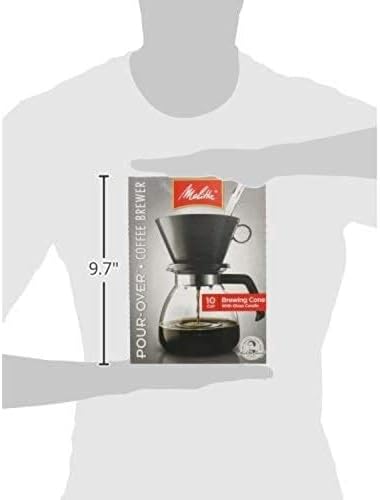 Melitta 640616 Coffee Maker, 52 oz, Glass Carafe