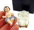 Westmon Works Baby Jesus Figurine with Manger, Small Nativity Statue in a Box, 2 Inch