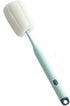 AKOAK Sponge Cleaning Brush 1 Pack, Plastic Handle Baby Bottle Brush, 360 Degree Rotation, Light Blue Household